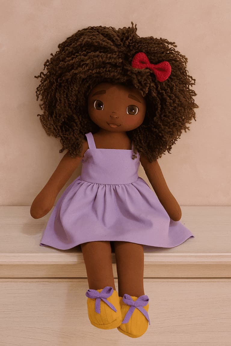 Modelo de boneca de pano 02