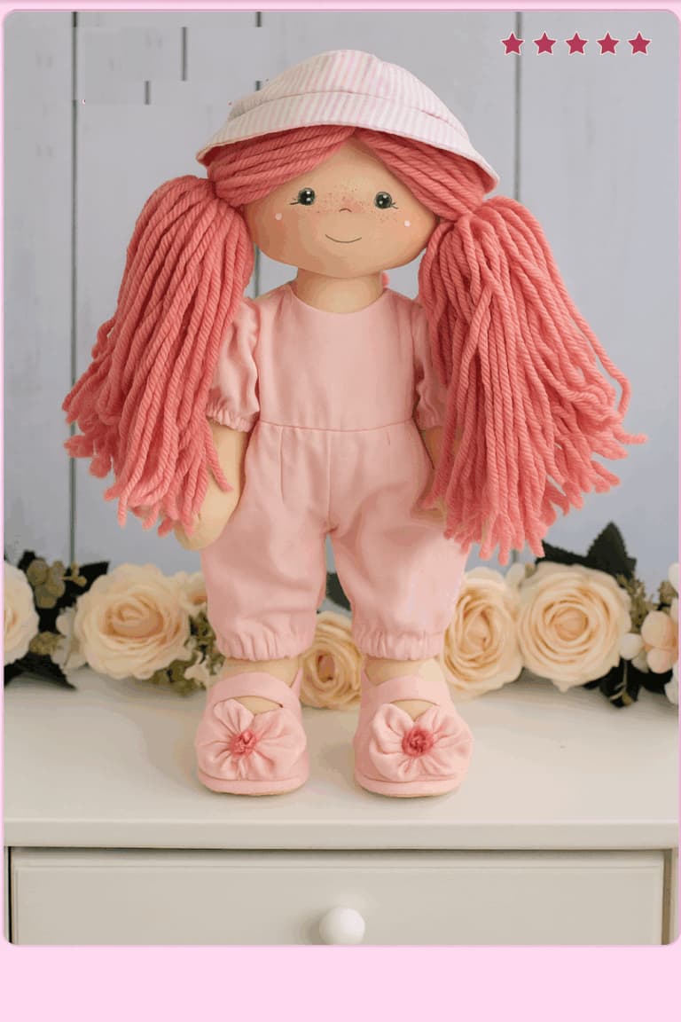 Modelo de boneca de pano 18